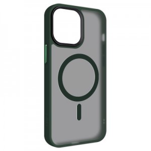 Огляд Чохол до мобільного телефона Armorstandart Uniq Magsafe Apple iPhone 14 Pro Dark Green (ARM75326): характеристики, відгуки, ціни.