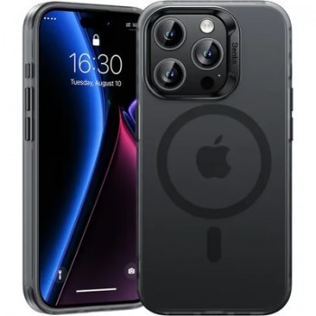 Чохол до мобільного телефона Benks MagClap Lucid Armor Protective Black for iPhone 15 Pro Max (1248530)