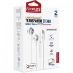 Огляд Навушники Promate LumiBuds-C Silver (lumibuds-c.silver): характеристики, відгуки, ціни.