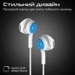 Огляд Навушники Promate LumiBuds-C Silver (lumibuds-c.silver): характеристики, відгуки, ціни.