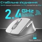 Огляд Мишка Promate Samit Wireless White (samit.white): характеристики, відгуки, ціни.