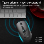 Огляд Мишка Promate Samo Wireless/Bluetooth Black (samo.black): характеристики, відгуки, ціни.