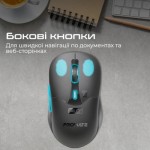 Огляд Мишка Promate Samo Wireless/Bluetooth Black (samo.black): характеристики, відгуки, ціни.