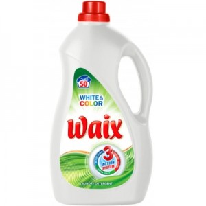 Гель для прання Waix White & Color Для білої та кольорової тканини 3 л (3800069401643)