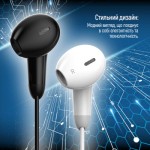 Огляд Навушники ColorWay 3.5 mm Wired Earphone Sound Wave Black (CW-WD04BK): характеристики, відгуки, ціни.