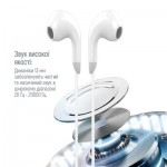 Огляд Навушники ColorWay 3.5 mm Wired Earphone Sound Wave White (CW-WD04WT): характеристики, відгуки, ціни.