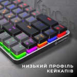 Огляд Клавіатура GamePro MK122R Red Swich Low Profile Wireless Dark Gray (MK122R): характеристики, відгуки, ціни.