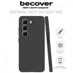 Огляд Чохол до мобільного телефона BeCover Infinix Hot 50 (X6720) Black (712282): характеристики, відгуки, ціни.