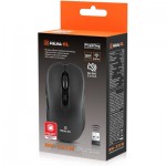 Огляд Мишка REAL-EL RM-331W Wireless Black (EL123200044): характеристики, відгуки, ціни.
