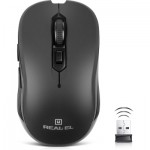 Огляд Мишка REAL-EL RM-331W Wireless Black (EL123200044): характеристики, відгуки, ціни.