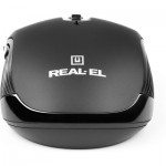 Огляд Мишка REAL-EL RM-331W Wireless Black (EL123200044): характеристики, відгуки, ціни.