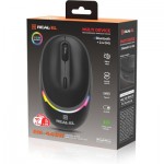 Огляд Мишка REAL-EL RM-440W Wireless/Bluetooth Black (EL123200045): характеристики, відгуки, ціни.