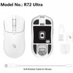 Огляд Мишка A4Tech Bloody R72 Ultra Wireless/USB White (4711421000901): характеристики, відгуки, ціни.