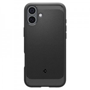 Чохол до мобільного телефона Spigen iPhone 16 Rugged Armor MagFit Matte Black (ACS08214)