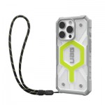 Огляд Чохол до мобільного телефона UAG iPhone 16 Pro Pathfinder Clear Magsafe Active Neon Lanyard (1144641BV01): характеристики, відгуки, ціни.