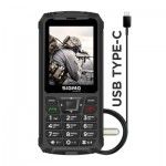 Огляд Мобільний телефон Sigma X-treme PR68 Type-C Black (4827798122419): характеристики, відгуки, ціни.