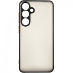 Огляд Чохол до мобільного телефона Dengos Samsung Galaxy S24 FE Matte + glass (Black) (DG-KM-117): характеристики, відгуки, ціни.
