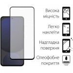 Огляд Чохол до мобільного телефона Dengos Samsung Galaxy S24 FE Matte + glass (Black) (DG-KM-117): характеристики, відгуки, ціни.