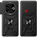 Огляд Чохол до мобільного телефона BeCover Military Tecno Spark 30C 4G Black (713074): характеристики, відгуки, ціни.