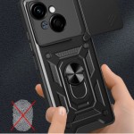 Огляд Чохол до мобільного телефона BeCover Military Tecno Spark Go 1 (KL4) Black (713073): характеристики, відгуки, ціни.