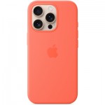 Огляд Чохол до мобільного телефона Apple iPhone 16 Pro Silicone Case with MagSafe - Tangerine,Model A3315 (MDFY4ZM/A): характеристики, відгуки, ціни.