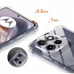 Огляд Чохол до мобільного телефона BeCover Anti-Shock Motorola Edge 50 Neo Clear (713150): характеристики, відгуки, ціни.