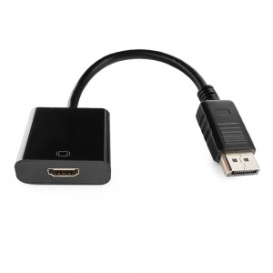 Огляд Перехідник DisplayPort to HDMI Cablexpert (AB-DPM-HDMIF-002): характеристики, відгуки, ціни.