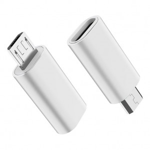 Огляд Перехідник Lapara Micro USB Male to USB 3.1 Type-C Female white (LA-MaleMicroUSB-TypeC-Female white): характеристики, відгуки, ціни.